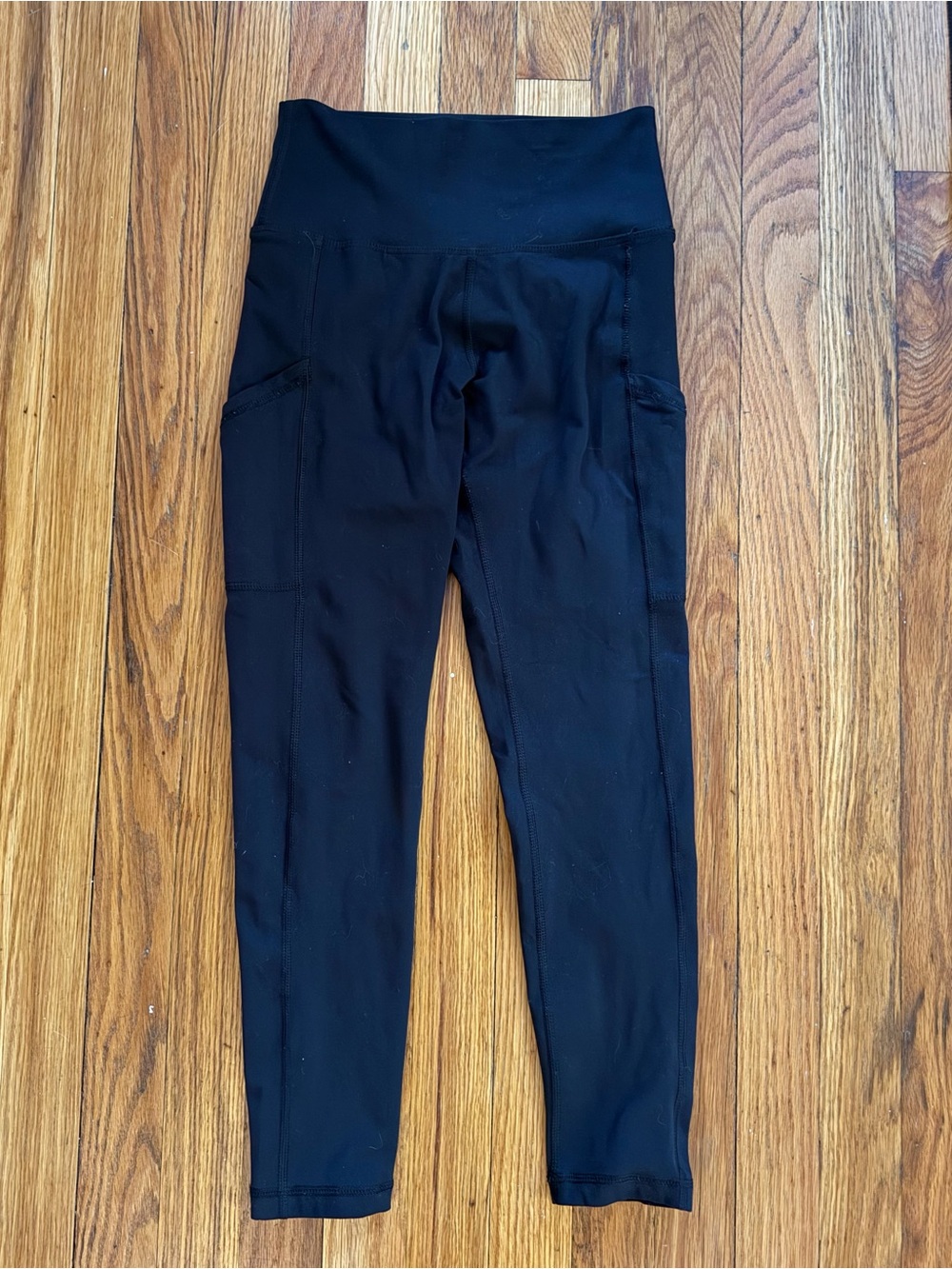 aerie OFFLINE The Hugger Black High-Rise Leggings